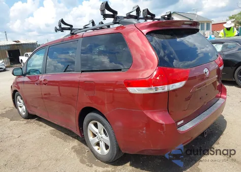 2014 Toyota Sienna Le V6 8 Passenger from USA, damaged, VIN 5TDKK3DC7ES441931